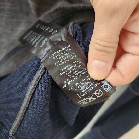 Kuhl Grey Blue Quarter Zip Sweater Hiking Camping Long Sleeve Sweater Men's S - Picture 7 of 9